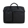 LAVA Executive Black Multi-Pocket Laptop Briefcase